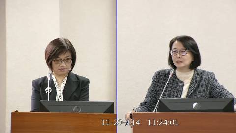 2025-11-20 09:00 第11屆 第4會期 主辦單位：司法及法制委員會 王鴻薇委員質詢封面
