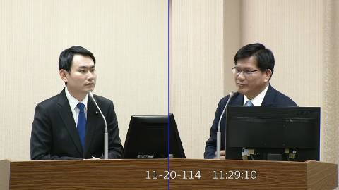 2025-11-20 09:00 第11屆 第4會期 主辦單位：外交及國防委員會 陳冠廷委員質詢封面