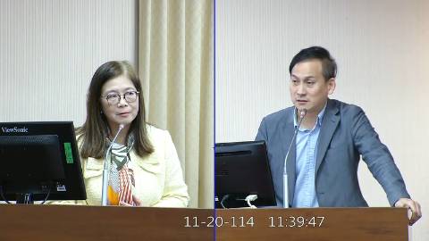 2025-11-20 09:00 第11屆 第4會期 主辦單位：內政委員會 葉元之委員質詢封面