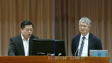 2025-11-20 09:00 第11屆 第4會期 主辦單位：教育及文化委員會 陳俊宇委員質詢封面