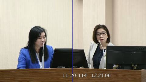 2025-11-20 09:00 第11屆 第4會期 主辦單位：外交及國防委員會 林憶君委員質詢封面