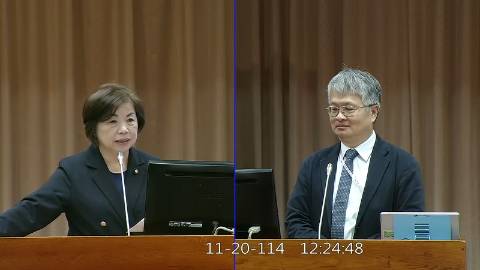 2025-11-20 09:00 第11屆 第4會期 主辦單位：教育及文化委員會 楊瓊瓔委員質詢封面