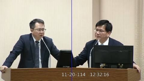 2025-11-20 09:00 第11屆 第4會期 主辦單位：外交及國防委員會 邱志偉委員質詢封面