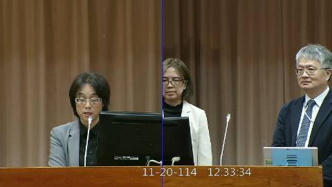 2025-11-20 09:00 第11屆 第4會期 主辦單位：教育及文化委員會 林倩綺委員質詢封面