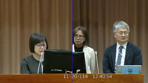 2025-11-20 09:00 第11屆 第4會期 主辦單位：教育及文化委員會 林月琴委員質詢封面