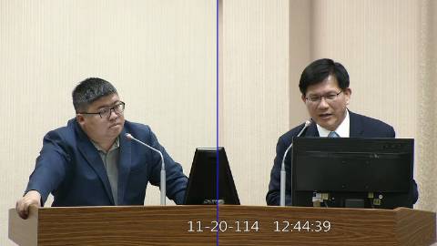 2025-11-20 09:00 第11屆 第4會期 主辦單位：外交及國防委員會 蔡易餘委員質詢封面