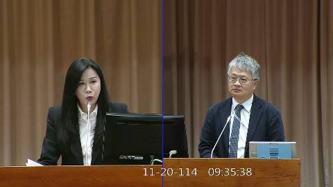 2025-11-20 09:00 第11屆 第4會期 主辦單位：教育及文化委員會 萬美玲委員質詢封面