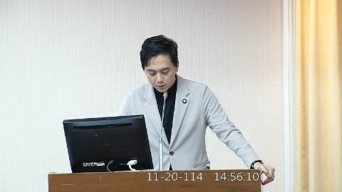 2025-11-20 14:00 第11屆 第4會期 主辦單位：內政委員會 牛煦庭委員質詢封面
