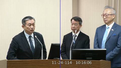 2025-11-24 09:00 第11屆 第4會期 主辦單位：外交及國防委員會 王定宇委員質詢封面