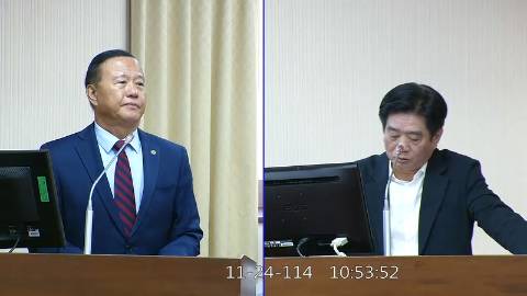 2025-11-24 09:00 第11屆 第4會期 主辦單位：內政委員會 吳琪銘委員質詢封面