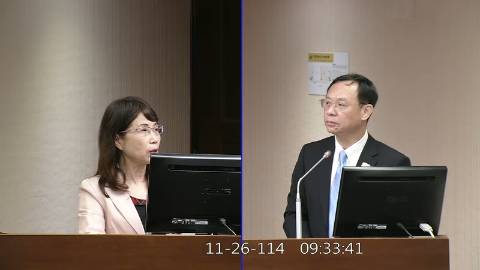 2025-11-26 09:00 第11屆 第4會期 主辦單位：社會福利及衛生環境委員會 陳昭姿委員質詢封面