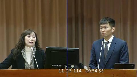 2025-11-26 09:00 第11屆 第4會期 主辦單位：教育及文化委員會 林宜瑾委員質詢封面