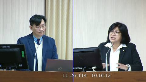 2025-11-26 09:00 第11屆 第4會期 主辦單位：內政委員會 王美惠委員質詢封面