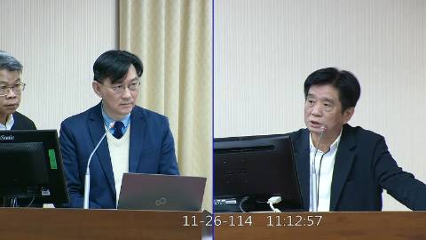 2025-11-26 09:00 第11屆 第4會期 主辦單位：內政委員會 吳琪銘委員質詢封面