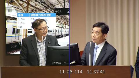 2025-11-26 09:00 第11屆 第4會期 主辦單位：交通委員會 徐富癸委員質詢封面