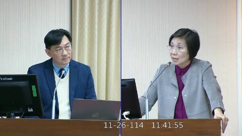 2025-11-26 09:00 第11屆 第4會期 主辦單位：內政委員會 徐欣瑩委員質詢封面