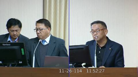 2025-11-26 09:00 第11屆 第4會期 主辦單位：內政委員會 盧縣一委員質詢封面
