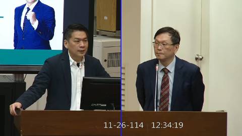 2025-11-26 09:00 第11屆 第4會期 主辦單位：財政委員會 李柏毅委員質詢封面