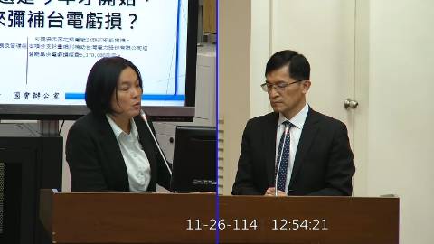 2025-11-26 09:00 第11屆 第4會期 主辦單位：財政委員會 陳玉珍委員質詢封面