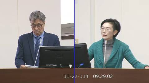 2025-11-27 09:00 第11屆 第4會期 主辦單位：經濟委員會 林岱樺委員質詢封面