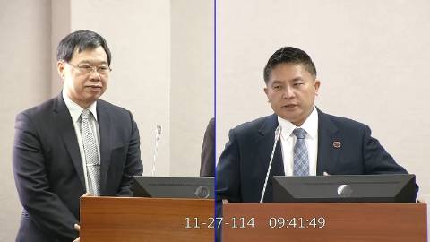 2025-11-27 09:00 第11屆 第4會期 主辦單位：司法及法制委員會 吳宗憲委員質詢封面