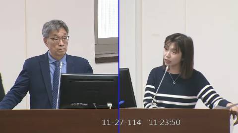 2025-11-27 09:00 第11屆 第4會期 主辦單位：經濟委員會 張雅琳委員質詢封面