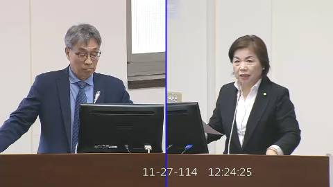 2025-11-27 09:00 第11屆 第4會期 主辦單位：經濟委員會 楊瓊瓔委員質詢封面