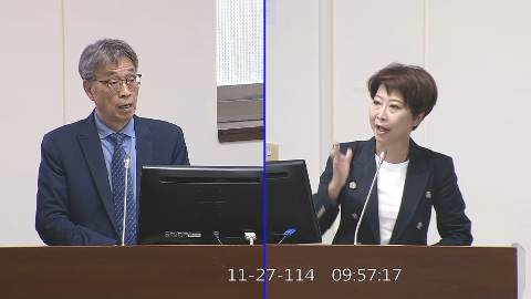 2025-11-27 09:00 第11屆 第4會期 主辦單位：經濟委員會 陳亭妃委員質詢封面