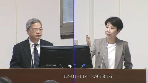 2025-12-01 09:00 第11屆 第4會期 主辦單位：經濟委員會 陳亭妃委員質詢封面