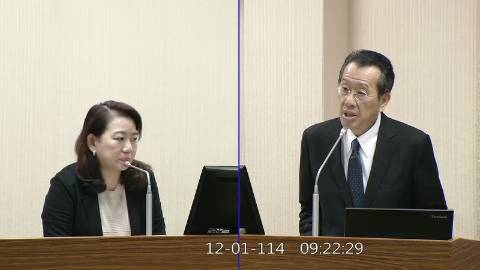 2025-12-01 09:00 第11屆 第4會期 主辦單位：外交及國防委員會 羅美玲委員質詢封面