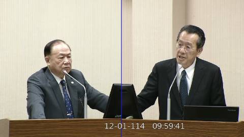 2025-12-01 09:00 第11屆 第4會期 主辦單位：外交及國防委員會 陳永康委員質詢封面
