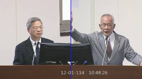 2025-12-01 09:00 第11屆 第4會期 主辦單位：經濟委員會 陳超明委員質詢封面