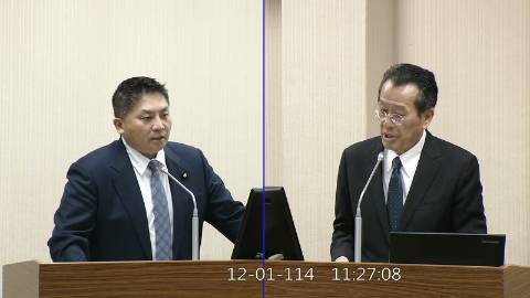 2025-12-01 09:00 第11屆 第4會期 主辦單位：外交及國防委員會 吳宗憲委員質詢封面