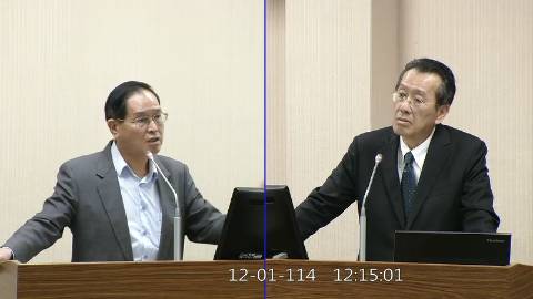 2025-12-01 09:00 第11屆 第4會期 主辦單位：外交及國防委員會 鄭天財Sra Kacaw委員質詢封面