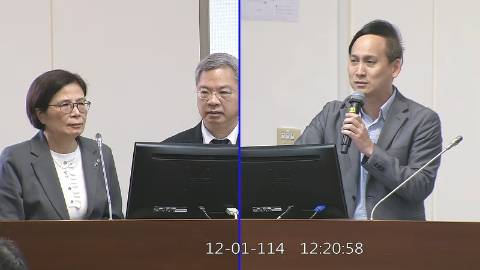 2025-12-01 09:00 第11屆 第4會期 主辦單位：經濟委員會 葉元之委員質詢封面