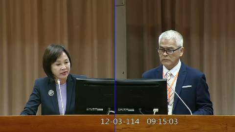 2025-12-03 09:00 第11屆 第4會期 主辦單位：教育及文化委員會 柯志恩委員質詢封面