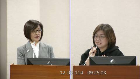 2025-12-03 09:00 第11屆 第4會期 主辦單位：司法及法制委員會 陳培瑜委員質詢封面