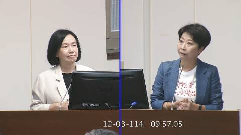 2025-12-03 09:00 第11屆 第4會期 主辦單位：經濟委員會 陳亭妃委員質詢封面