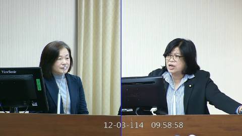 2025-12-03 09:00 第11屆 第4會期 主辦單位：內政委員會 王美惠委員質詢封面