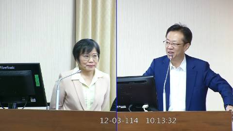 2025-12-03 09:00 第11屆 第4會期 主辦單位：內政委員會 張宏陸委員質詢封面