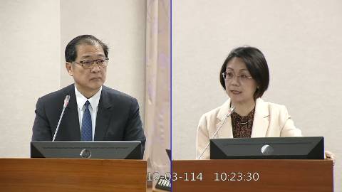 2025-12-03 09:00 第11屆 第4會期 主辦單位：司法及法制委員會 翁曉玲委員質詢封面