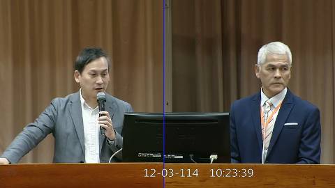 2025-12-03 09:00 第11屆 第4會期 主辦單位：教育及文化委員會 葉元之委員質詢封面