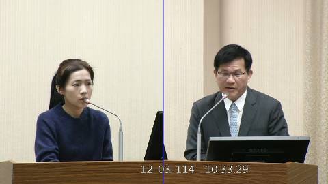 2025-12-03 09:00 第11屆 第4會期 主辦單位:外交及國防委員會 徐巧芯委員質詢封面