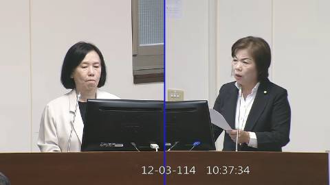 2025-12-03 09:00 第11屆 第4會期 主辦單位:經濟委員會 楊瓊瓔委員質詢封面