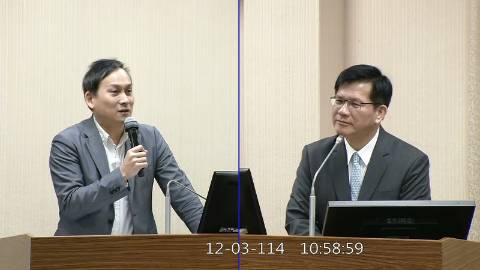 2025-12-03 09:00 第11屆 第4會期 主辦單位：外交及國防委員會 葉元之委員質詢封面