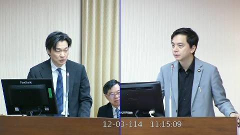 2025-12-03 09:00 第11屆 第4會期 主辦單位：內政委員會 牛煦庭委員質詢封面