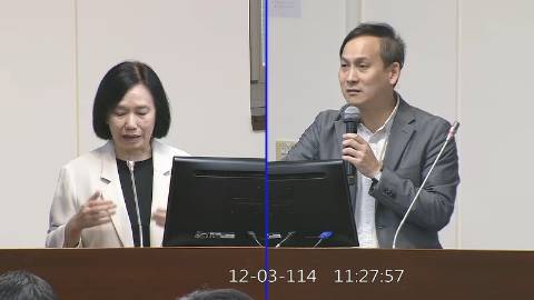 2025-12-03 09:00 第11屆 第4會期 主辦單位：經濟委員會 葉元之委員質詢封面