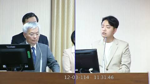 2025-12-03 09:00 第11屆 第4會期 主辦單位：內政委員會 羅廷瑋委員質詢封面