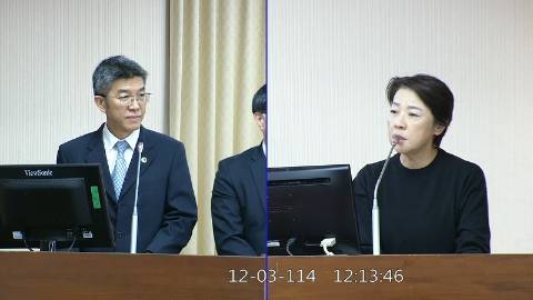 2025-12-03 09:00 第11屆 第4會期 主辦單位：內政委員會 黃珊珊委員質詢封面