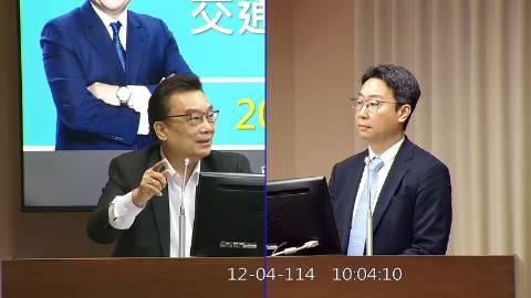 2025-12-04 09:00 第11屆 第4會期 主辦單位：交通委員會 林國成委員質詢封面